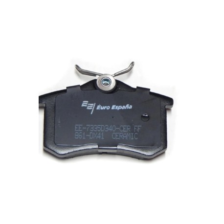 BALATA (EE-7335D340)  BALATA FRENO A3-A4-NEW BETTLE-LEON-LUPO 04-07-PASSAT-POLO-AUDI A3-AUDI A4-CORDOBA-IBIZA / TRAS CLASIC
