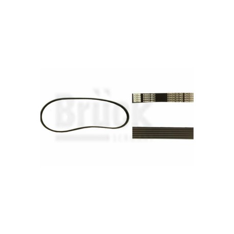 BANDA (XS6E6C301AD)  BANDA ALTERNADOR FIESTA 1.6 LTS 2003-2008 – KA 1.6 LTS 2001-2006 – IKON 2000-2006 1.6 LTS / SIN AIRE ACOND