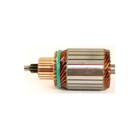 ARMADURA (618503)  ARMADURA PARA MARCHA MITSUBA PMGR 12V ACURA HONDA 2002-2008 31200-PPA-A01 LESTER 17844 17870. 116MM 9 ESTRIA